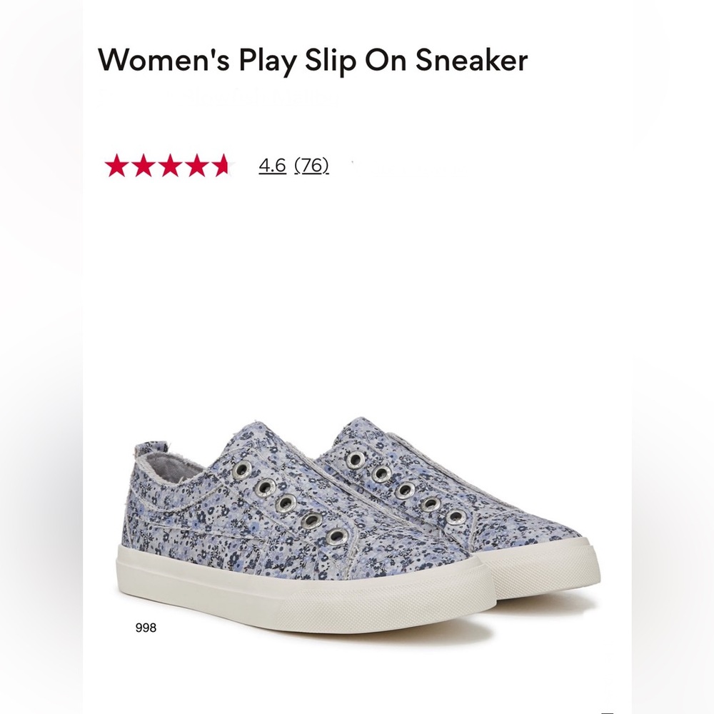 *new* Blowfish Malibu Women's Super Play Slip-On Sneakers